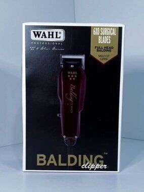 Wahl Professional Balding Clipper 6X0 Surgical Blades Full Head Balding Includes